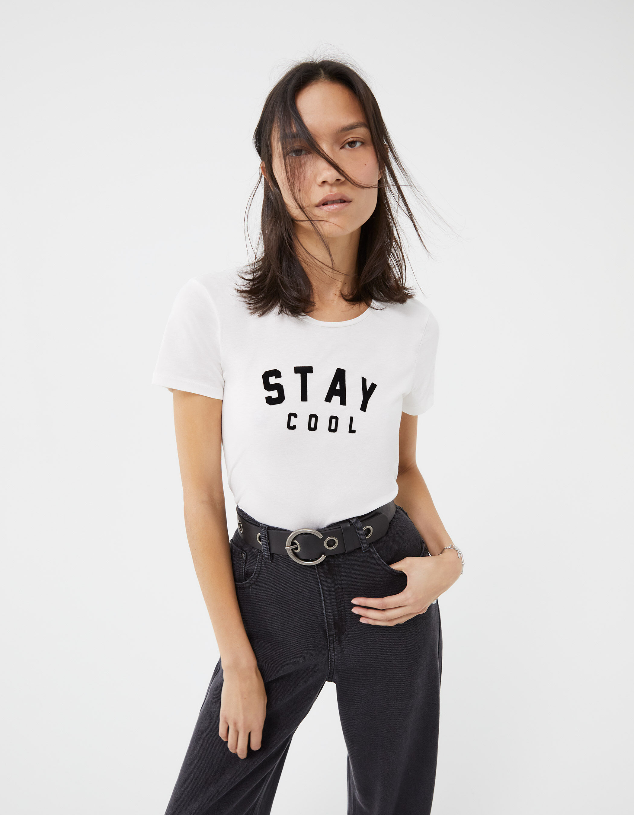 Ikks femme tee best sale shirt