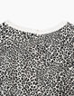 Girls’ off-white Wild Cat leopard print+embroidery T-shirt-5