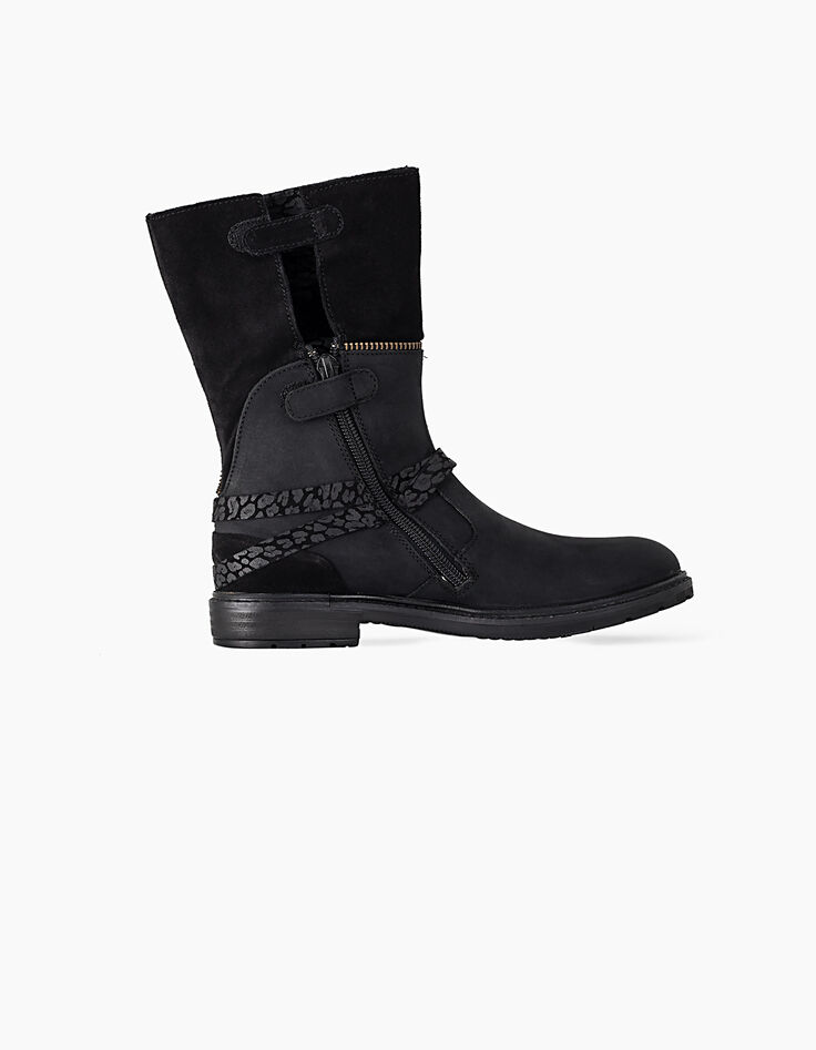 Leren meisjesboots-6