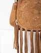 Sac besace The Waiter en cuir franges et studs femme-4
