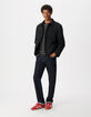 Blouson noir capuche amovible WATERPROOF Homme-2