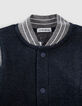 Cardigan navy esprit teddy bébé garçon -3