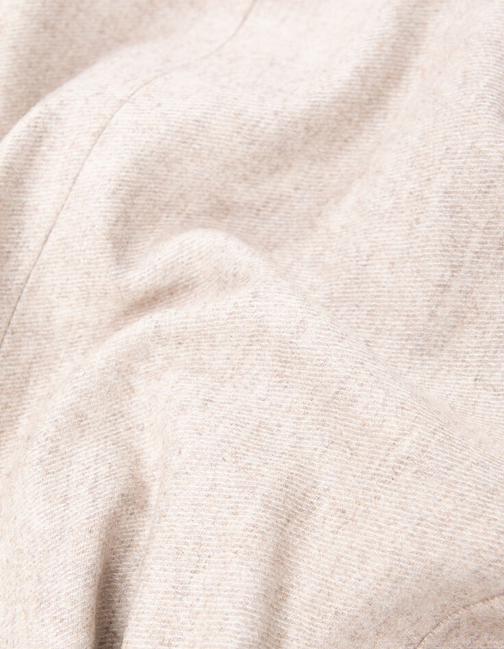 Pure Edition-Veste de costume sésame flanelle Femme-9