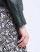 Glad leren damesjack-5