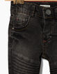 Baby boys' black jeans-3