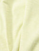 Boys' lime T-shirt with skeleton-car image and embroidery-5