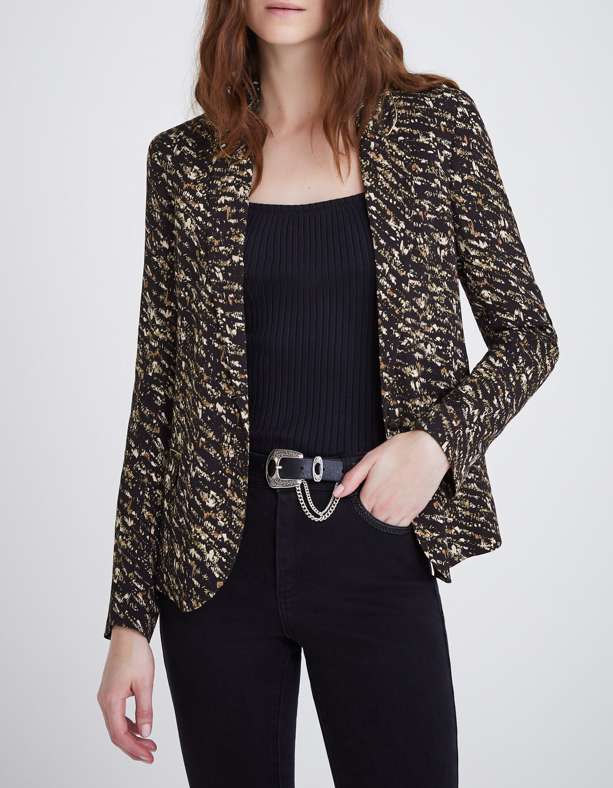 Ikks hotsell veste leopard