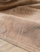 Pantalón jogger loose beige detalles pana niño-7