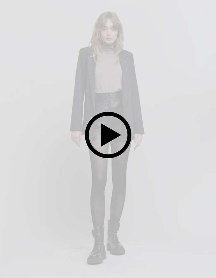 Sesamstrick-Pullover mit Fischgr&auml;tenmuster f&uuml;r Damen-9