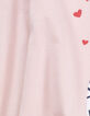 Camiseta rosa algodón gato marinera niña-7