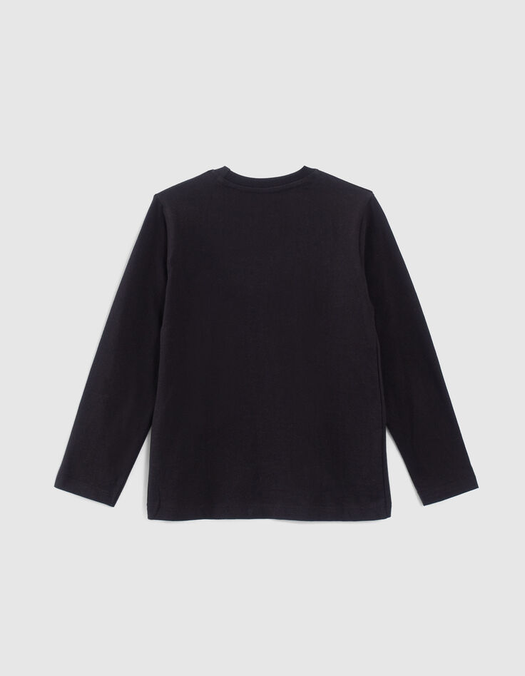 Boys’ black ANIMAL CROSSING™ T-shirt, Totakeke image-4