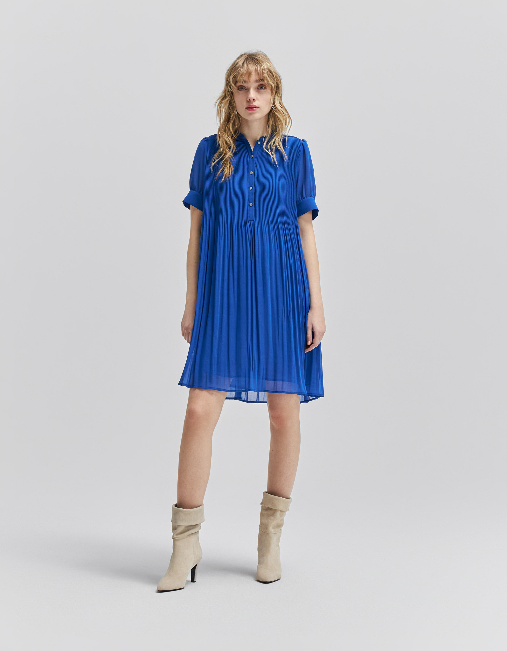 Ikks robe bleue 2025