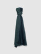 Men’s navy double-sided scarf-1
