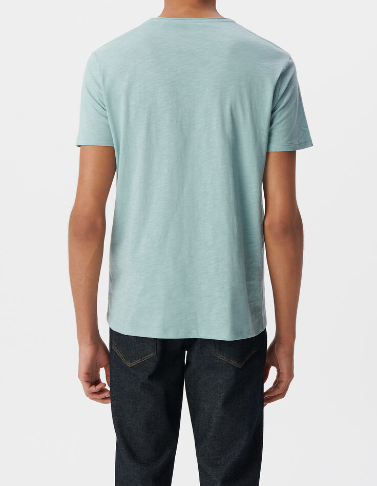 T-shirt L'Essentiel horizon coton bio col rond Homme-3
