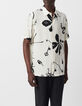 Men&rsquo;s chalk REGULAR shirt with XL astro print-2