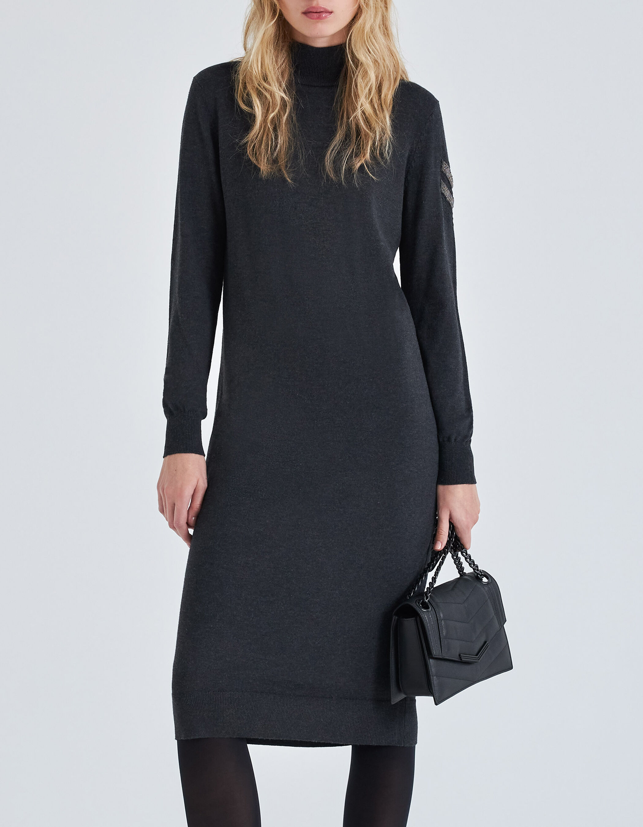 Charcoal grey sale sweater dress