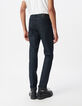 Jean SLIM marine Denim Homme-3