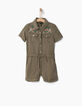 Girls' short playsuit-2