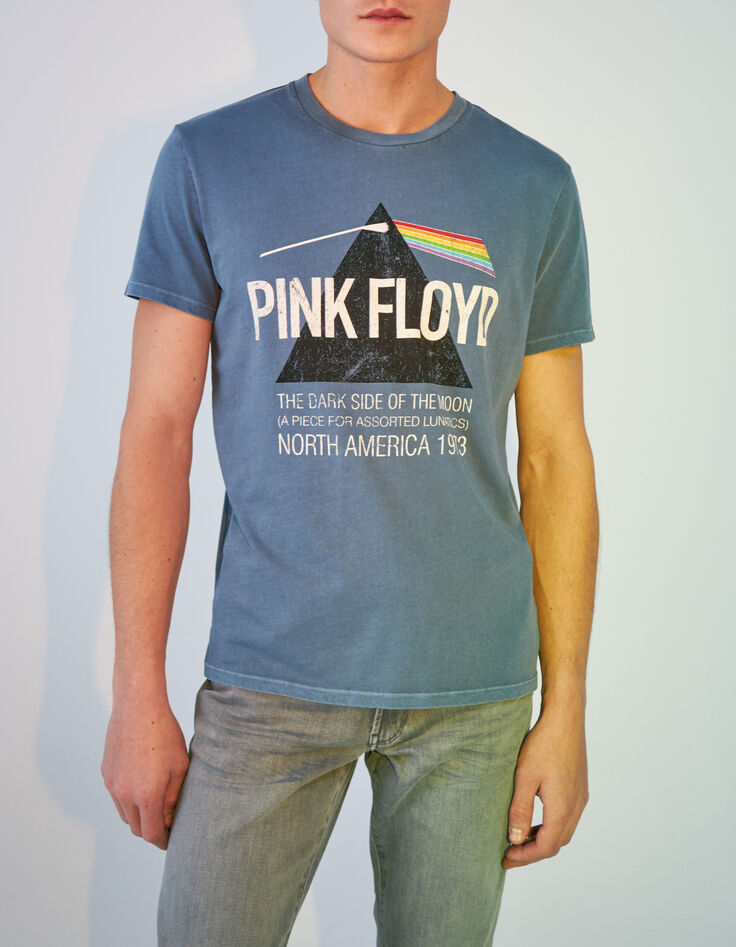 Aquagr&uuml;nes Herren-T-Shirt PINK FLOYD x IKKS-5