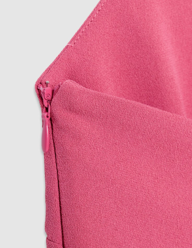 Women's pink halter pants jumpsuit-6