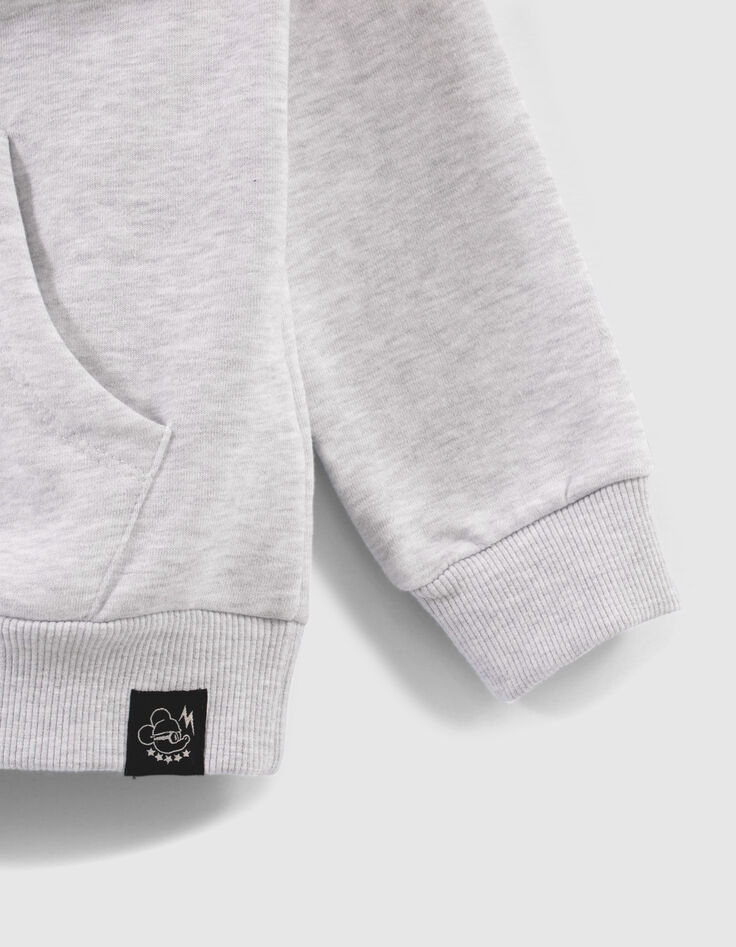 Sweat gris Mickey embossé dos IKKS - MICKEY garçon-6