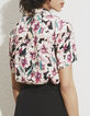 Camisa viscosa Ecovero® estampado floral tropical mujer-3