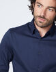 Camisa SLIM tinta hombre-4