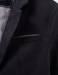 Boys' navy semi-plain suit jacket-4