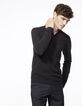 Polo negro hombre-2