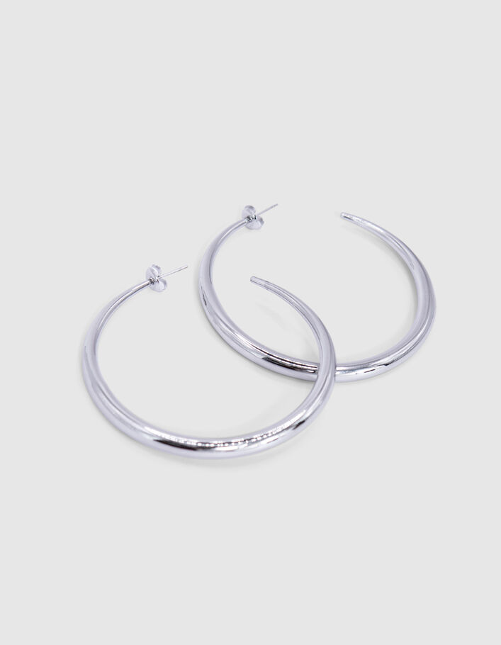 Graue Metall-Ohrringe für Frauen - IKKS