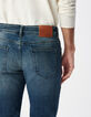 Blauwe slim jeans Bruce Heren-3