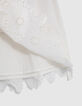 Gebroken witte rok broderie anglaise meisjes-5