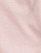 Rosa T-Shirt visuelle Kaninchen Gold Details für Mädchen-6