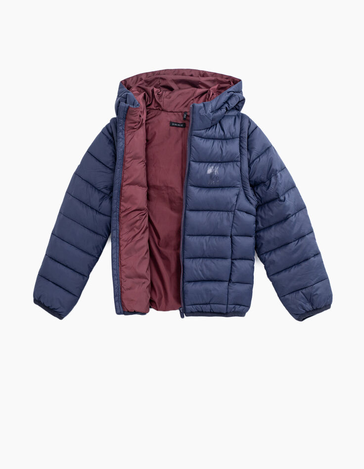 Anorak fino navy Essentiel reciclado niño -2