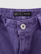 Vaqueros wide leg violetas reciclados niña-3
