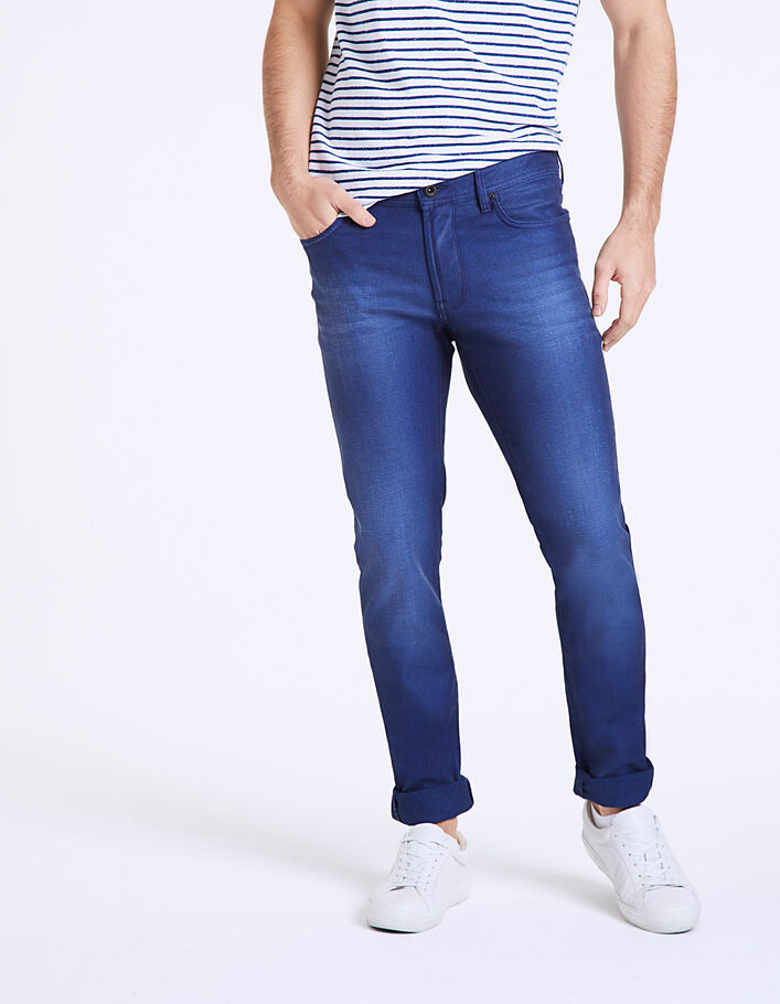 Men’s indigo Ashbury slim jeans - IKKS