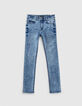 Vaquero skinny medium blue niño -1