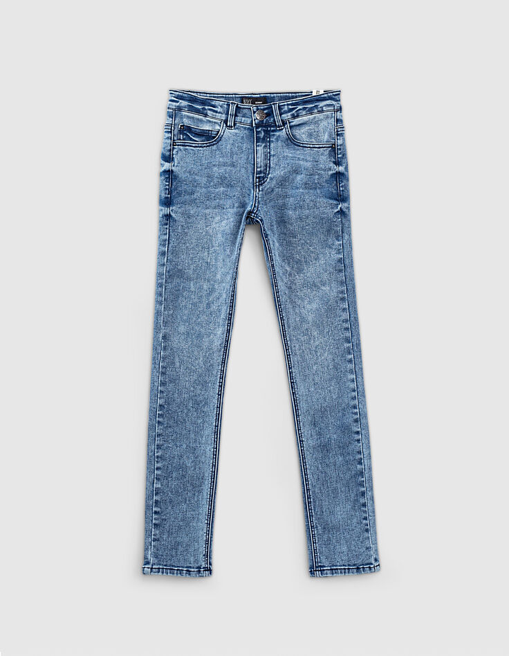 Vaquero skinny medium blue niño -1