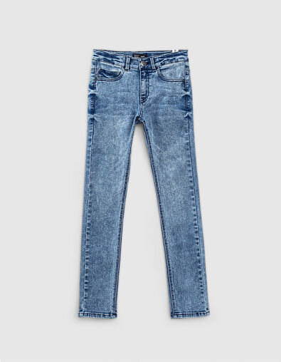 Boys’ medium blue skinny jeans - IKKS