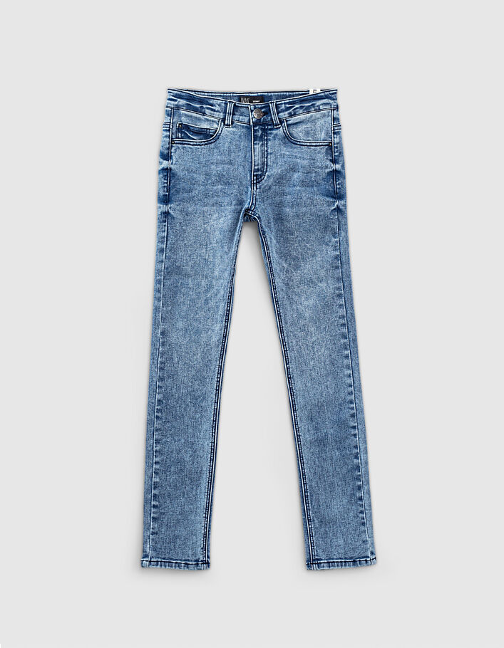 Boys’ medium blue skinny jeans-1