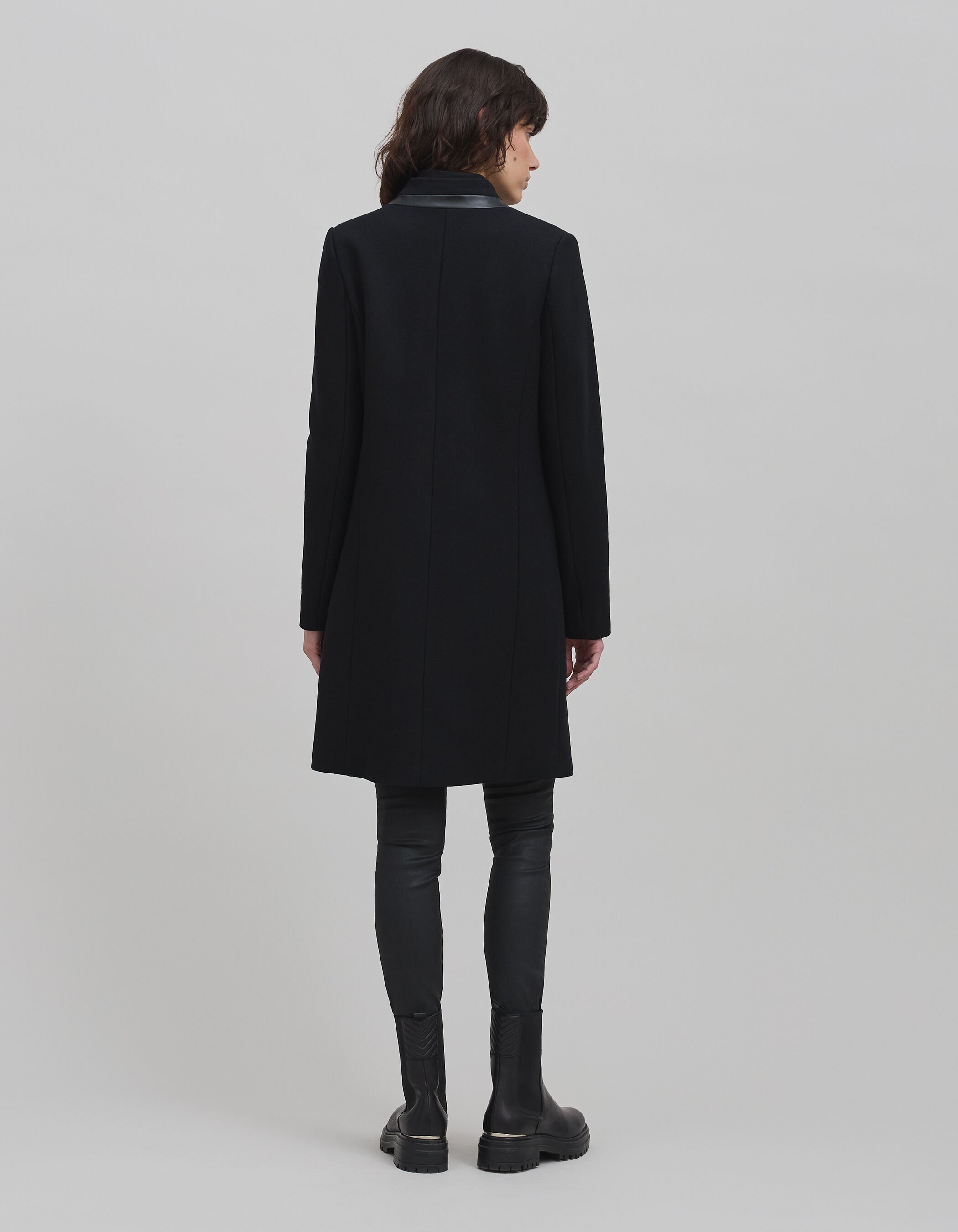 Manteau enduit femme sales