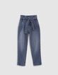 Girls’ blue Waterless BALLOON jeans-1