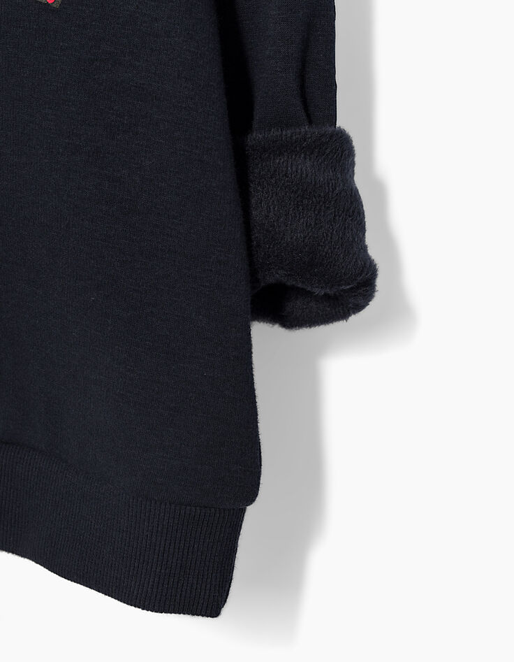 Sudadera marina niña-7