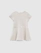 Vestido patinadora marinero bio bebé niña -3
