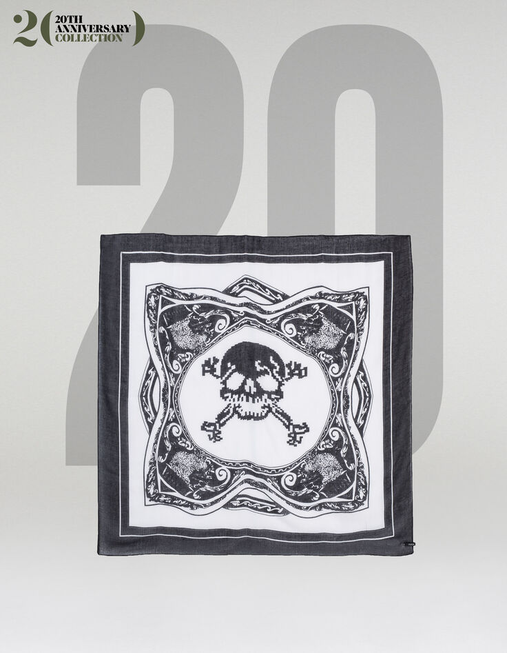 Pañuelo calavera mujer-1