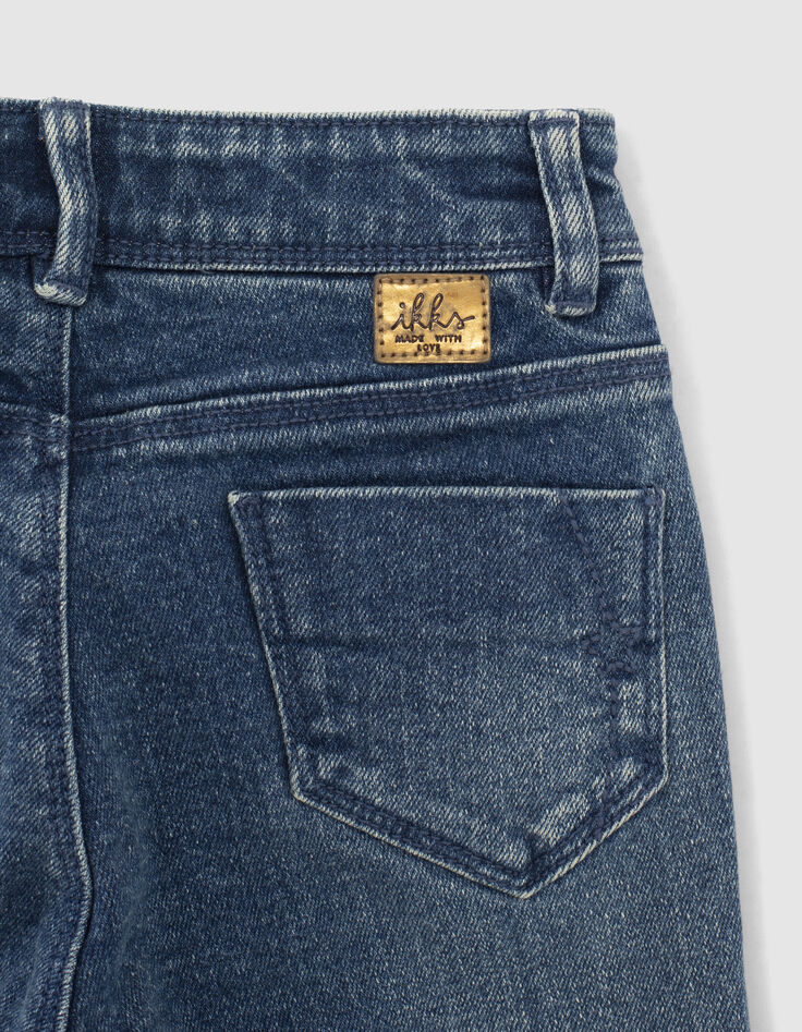 Vaqueros slim medium blue con fular ni&ntilde;a -6
