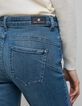 Jean slim bleu powerstretch sculpt up d&eacute;tails clous Femme-7