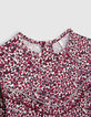 Baby girls’ ecru Ecovero® blouse with star print-2