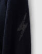 C&aacute;rdigan azul marino capucha 100&nbsp;% cachemira hombre-6