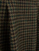 Women’s lichen check motif skater skirt-6